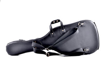 Load image into Gallery viewer, Fender Strat / Tele bag in Smooth Black Leather (back)

